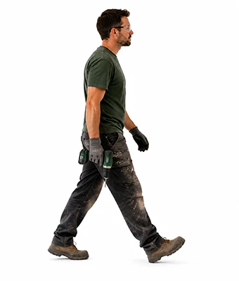 Man holding a drill